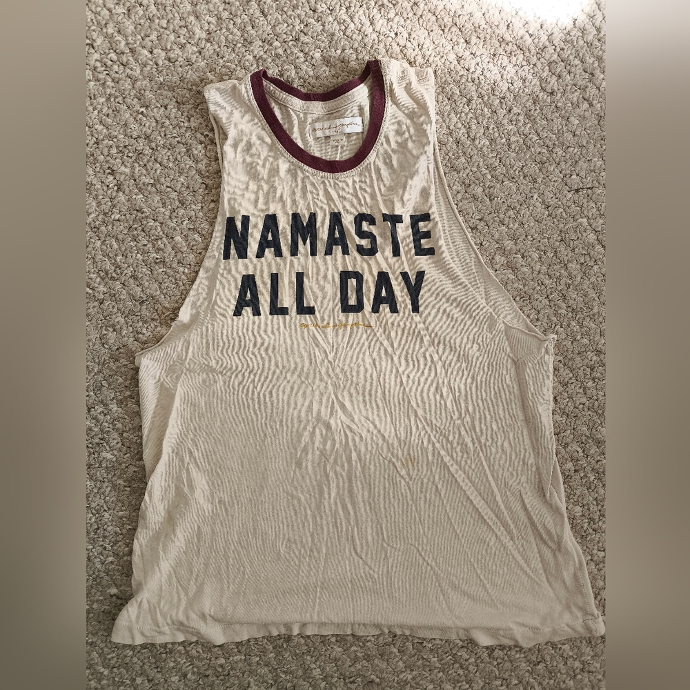 Spiritual gangster namaste tank